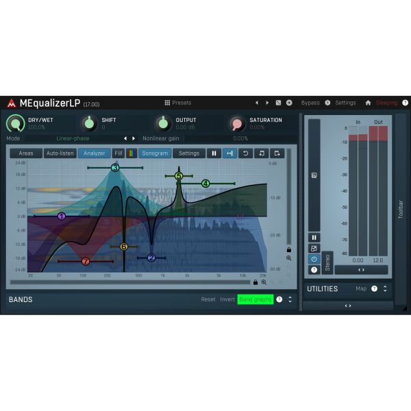 Melda MEqualizerLP - linearphasiger Equalizer - Download