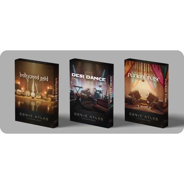 Pitch Innovations Sonic Atlas Song-Starters Bundle (3packs) - drei Song-Starter-Kits mit indischen Loops - Download