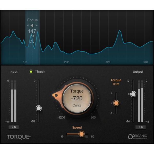 Waves Torque - Tonhöhen-Werkzeug zum Stimmen von Drums - Download
