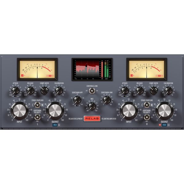 Relab 176 Tube Compressor/Limiter - Röhrenkompressor im Stil des 176 aus den 1960er-Jahren - Download
