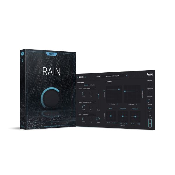 Boom Rain - Plug-in zur Erzeugung realistischer Regengeräusche - Download