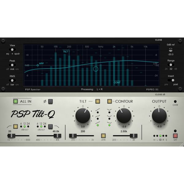 PSP Tilt-Q - Tilt- und Contour-Equalizer - Download