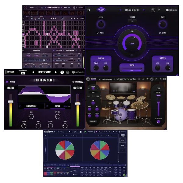 Modalics Bundle - Bundle mit fünf Modalics-Plug-ins - Download