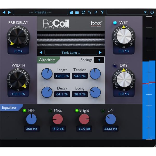 Boz ReCoil - Federhall-Plug-in - Download
