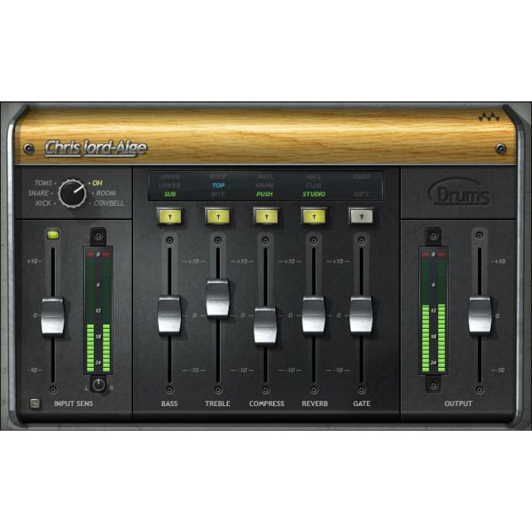 Waves CLA Drums - Schlagzeug-Prozessor mit fünf Effekten pro Spur - Download