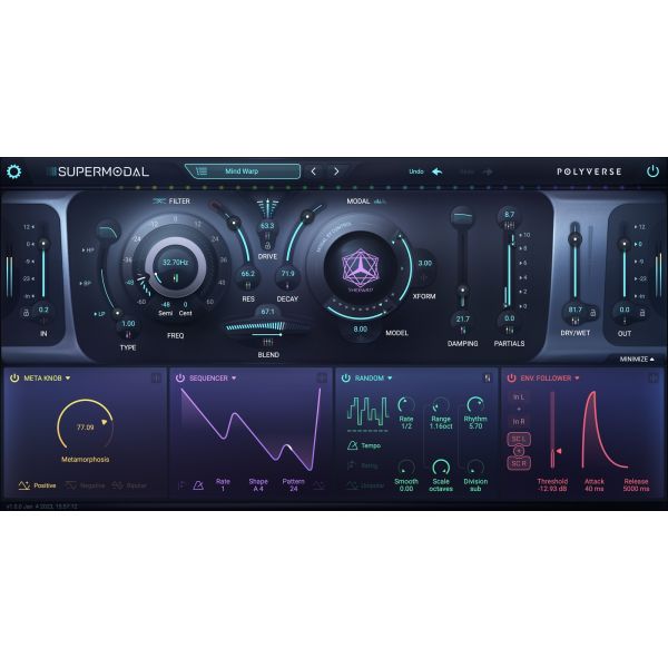 Polyverse Supermodal - modaler Filter mit 27 Resonanzmodi - Download