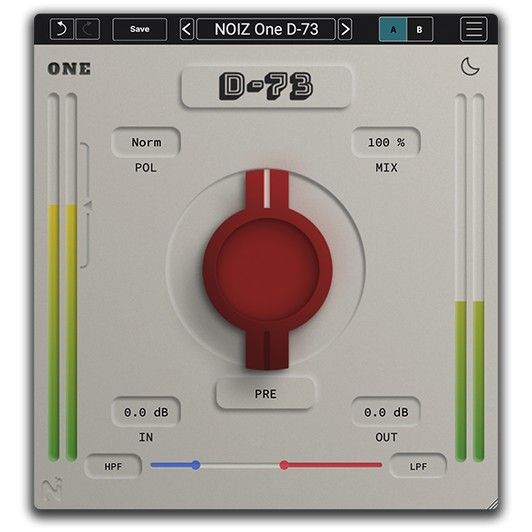 Kit Plugins NOIZ One D-73 - Vintage-Preamp-Sättigungs-Plug-in - Download