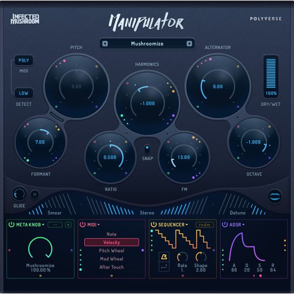 Polyverse Manipulator - Stimmeffekt-Prozessor für Tonhöhe und Klangfarbe - Download