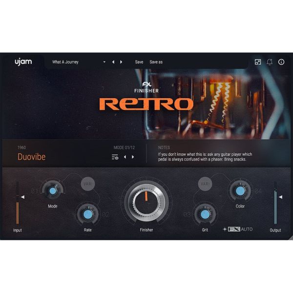 UJAM RETRO - Vintage-Multi-Effekt für den Klang der 60er bis 90er - Download