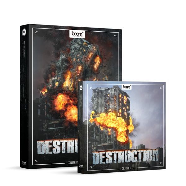 Boom Destruction BUNDLE - Soundeffekt-Bundle für Zerstörung und Einstürze - Download