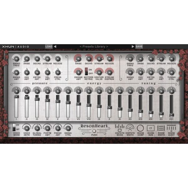 Xhun Resonheart - akustischer Synthesizer mit Physical Modeling - Download
