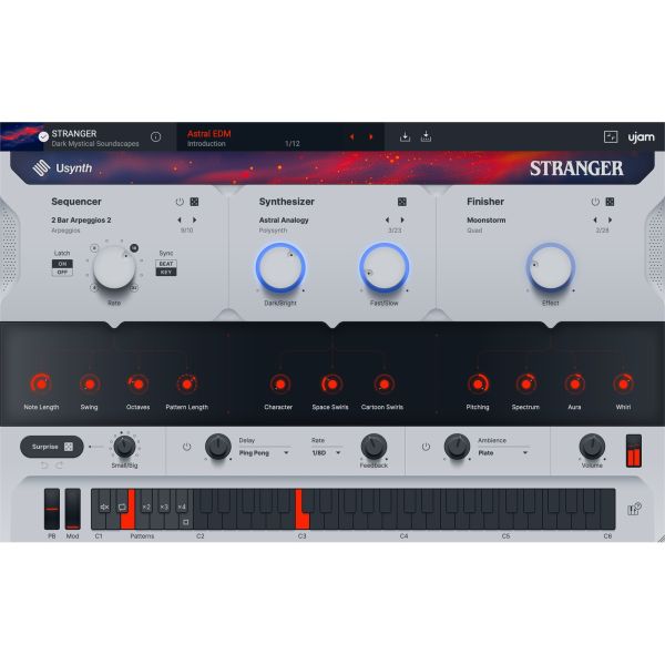UJAM STRANGER - Synthesizer für dunkle Sci-Fi-Texturen - Download