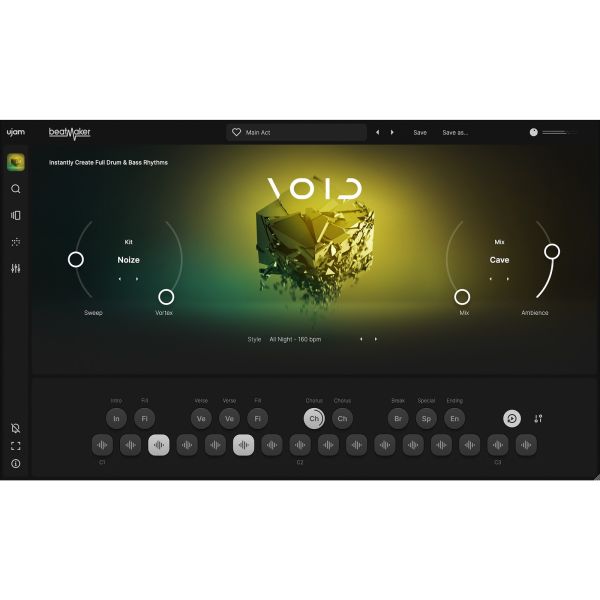 UJAM VOID - virtuelle Drum-Machine für Drum and Bass und Jungle - Download