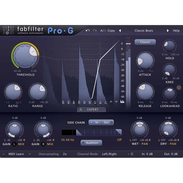 FabFilter Pro-G - Gate und Expander - Download