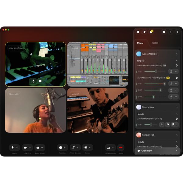 Muse Sessions Pro Unlimited - 1 Year - Online-Kollaborationsstudio für bis zu 10 Teilnehmer - Download