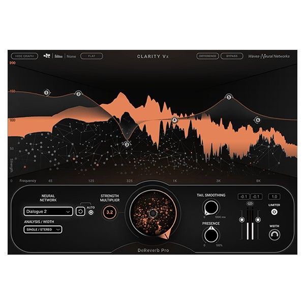 Waves Clarity Vx DeReverb Pro - KI-Hallentfernung für Dialog und Gesang - Download