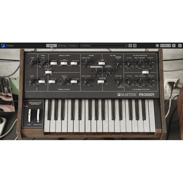 Martinic Prodigy - virtueller Analogsynthesizer nach dem Original von 1979 - Download