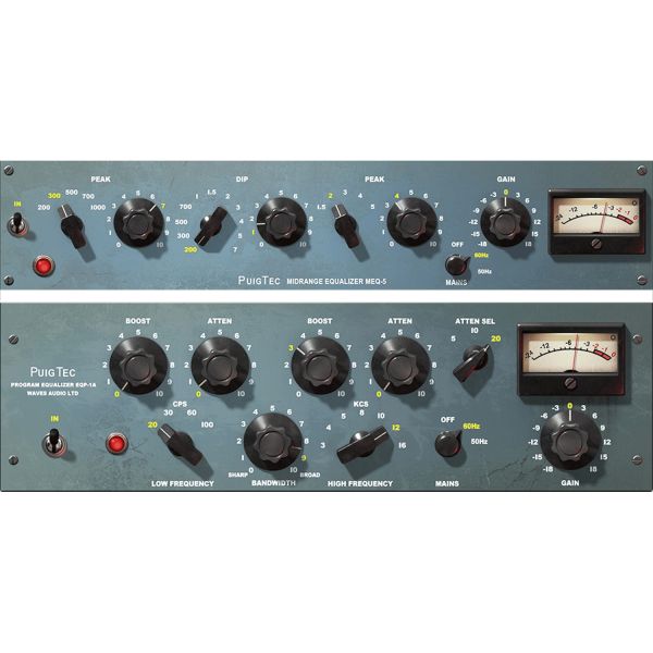 Waves PuigTec EQs - passive Equalizer nach Pultec-Vorbild - Download