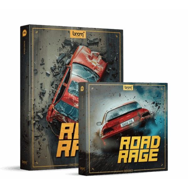 Boom Road Rage BUNDLE - Soundeffekt-Bundle für Fahrzeug-Crashs - Download