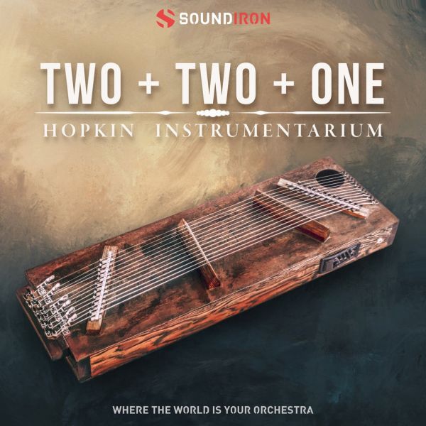 Soundiron Hopkin Instrumentarium: 2+2+1 - 14-saitige Akustik-Zither und Sounddesign für Kontakt - Download