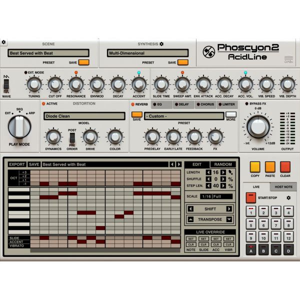 D16 Phoscyon 2 - Emulation des Bass-Synthesizers TB-303 - Download