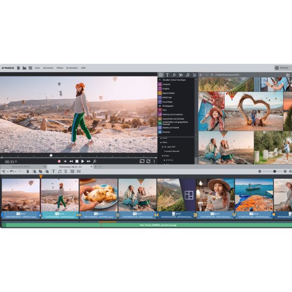 MAGIX Photostory deluxe 2027 - Software für Diashows aus Fotos und Videos - Download
