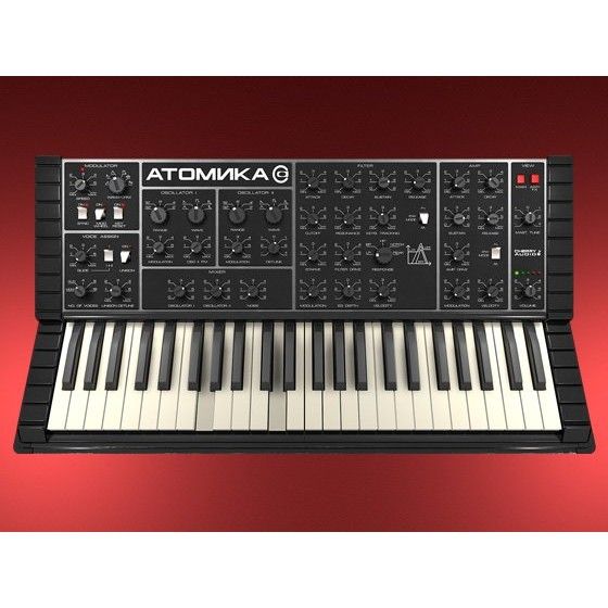Cherry Audio Atomika Synthesizer - Emulation des sowjetischen Polivoks-Synthesizers - Download