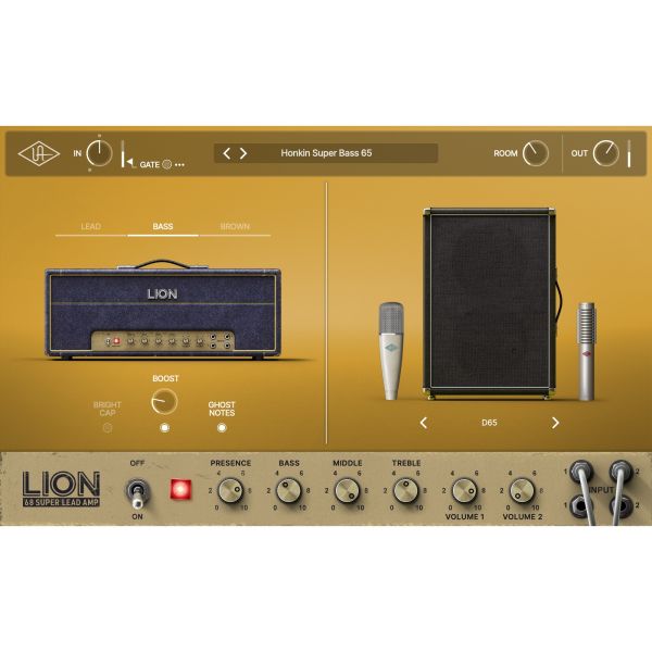 Universal Audio UAD Lion '68 Super Lead Amp - Plexi-Gitarrenverstärker - Download