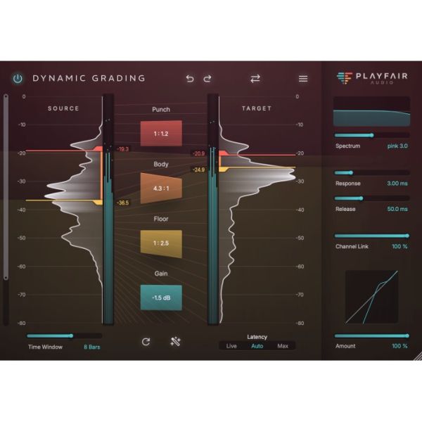 Playfair Audio Dynamic Grading 2.0 - Dynamikprozessor mit drei Zonen und Histogrammen - Download