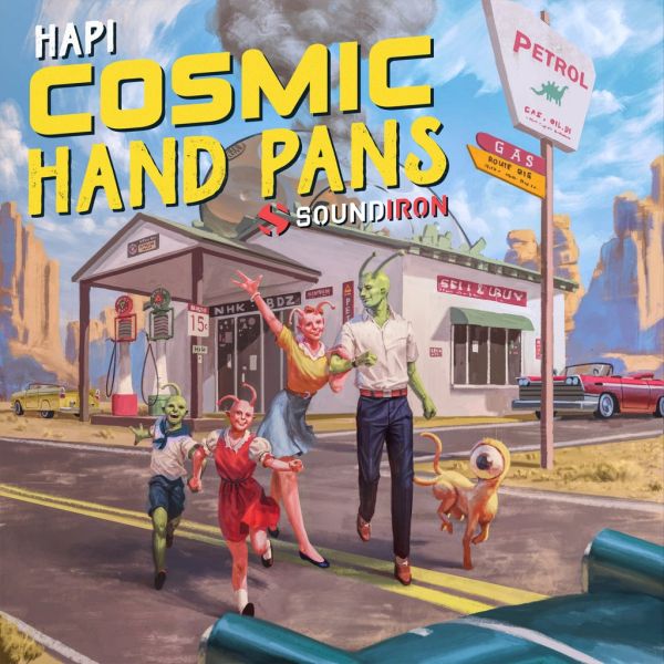 Soundiron Cosmic Hand Pans - Handpans und Zungentrommeln für Kontakt Player - Download