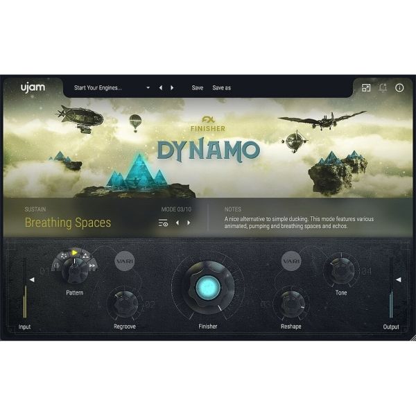 UJAM DYNAMO - Multi-Effekt für rhythmisch bewegte Sounds - Download