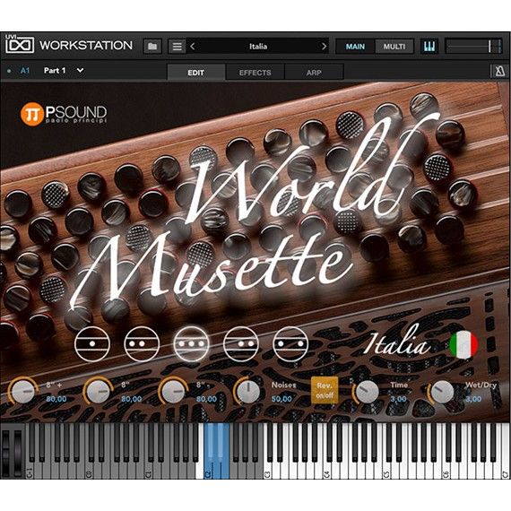 PSound World Musette - Sammlung von Musette-Akkordeonklängen aus aller Welt - Download