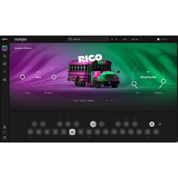 UJAM RICO - virtuelle Drum-Machine für Reggaetón und Dancehall - Download