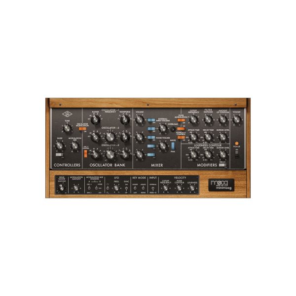 Universal Audio UAD Moog Minimoog - Nachbildung des Minimoog-Synthesizers - Download