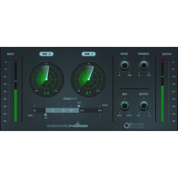 Waves Submarine - Subharmonic-Generator für tiefe Bässe - Download