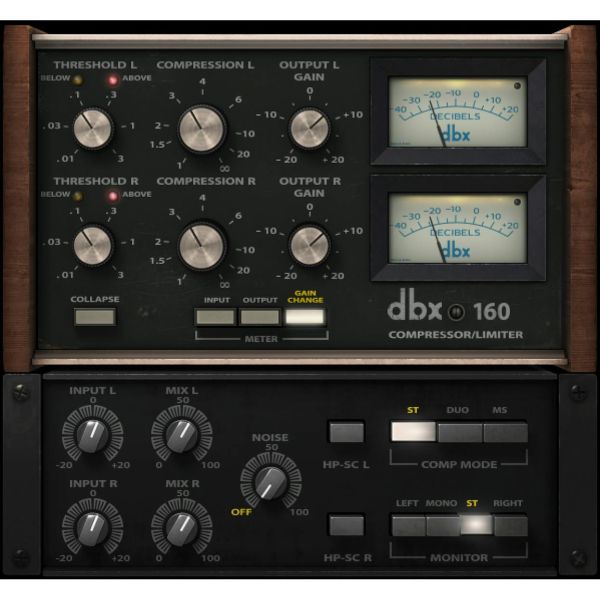 Waves dbx® 160 Compressor / Limiter - VCA-Kompressor und Limiter - Download