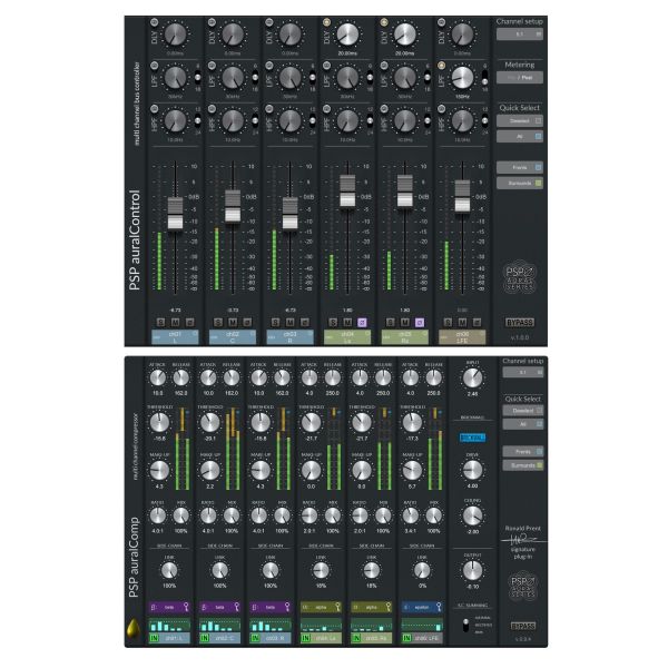 PSP auralBundle - Bundle für Immersive Audio mit auralComp und auralControl - Download