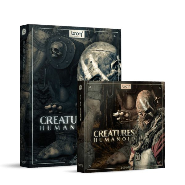 Boom Creatures Humanoid BUNDLE - Bundle mit rohen und fertigen Sounds humanoider Kreaturen - Download