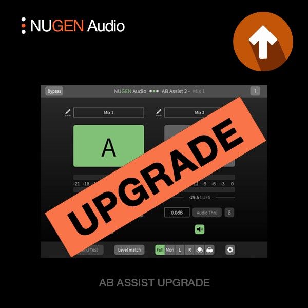 NUGEN AB Assist 2 UPG - A/B-Vergleichswerkzeug, Upgrade von Version 1 - Download