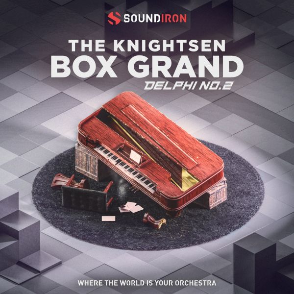Soundiron Delphi Piano #2: The Knightsen Box Grand - Vintage-Box-Grand-Klavier und Sounddesign-Library für Kontakt - Download