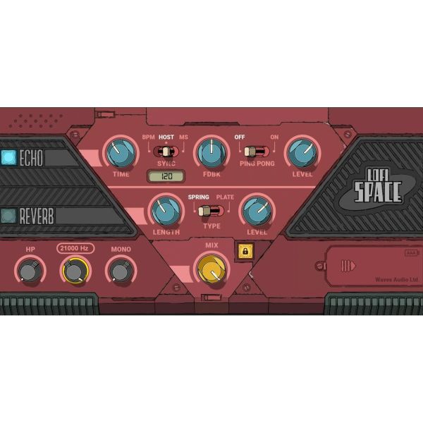 Waves Lofi Space - Lo-Fi-Echo und -Hall - Download