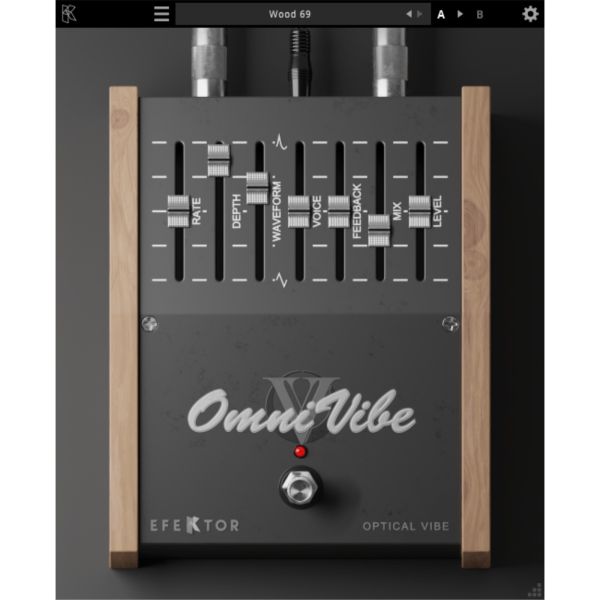 Kuassa Efektor Omnivibe Optical Vibe Machine - optischer Vibe-Effekt im Stil des Uni-Vibe - Download