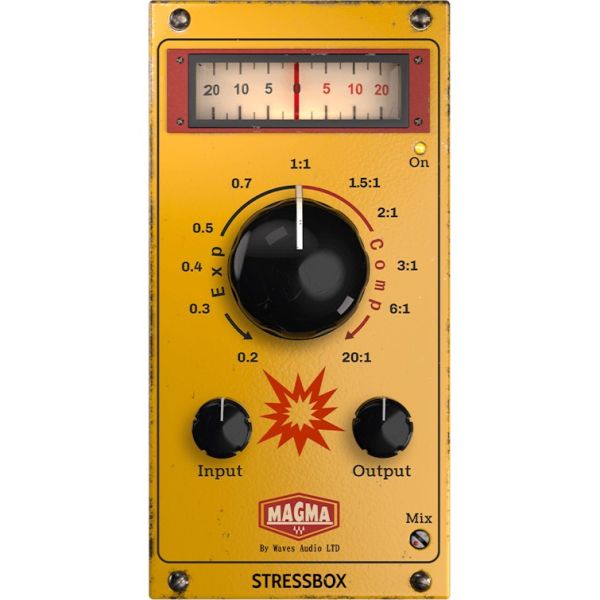 Waves Magma StressBox - analoges Dynamikwerkzeug mit einem Regler - Download