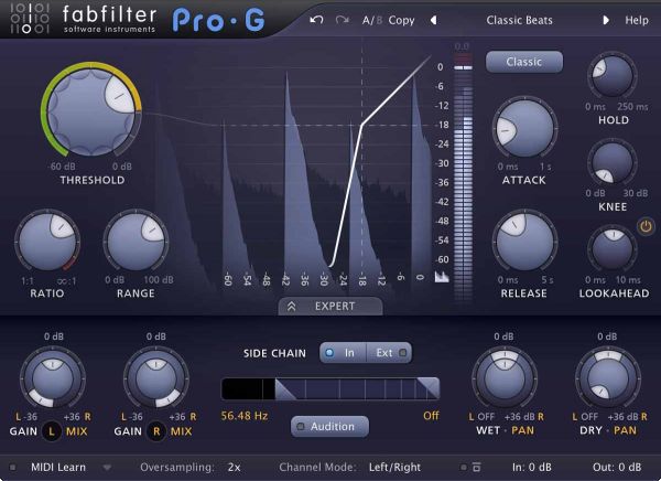 FabFilter Pro-G - Gate und Expander - Download
