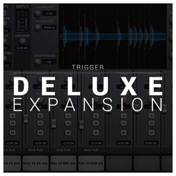 Steven Slate TRIGGER 2 Deluxe expansion - Drum-Erweiterung für TRIGGER 2 - Download