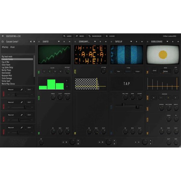 BEATSURFING CHEat code - Multieffekt-Prozessor mit 16 Effekt-Engines - Download