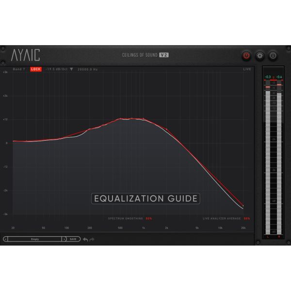 AyaicWare Ceilings Of Sound V2 - EQ-Leitfaden mit sieben Bändern - Download