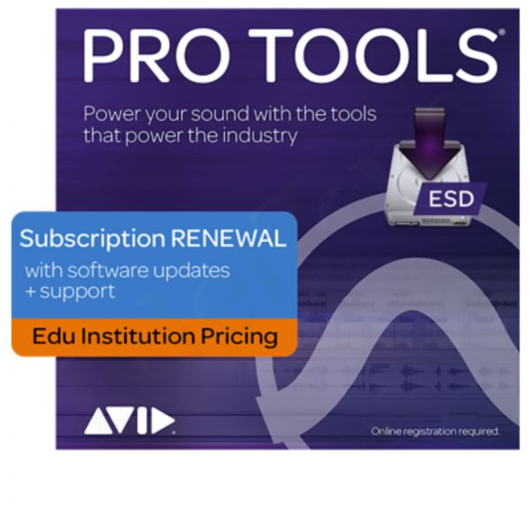 AVID Pro Tools EDU Institute Annual License Extension