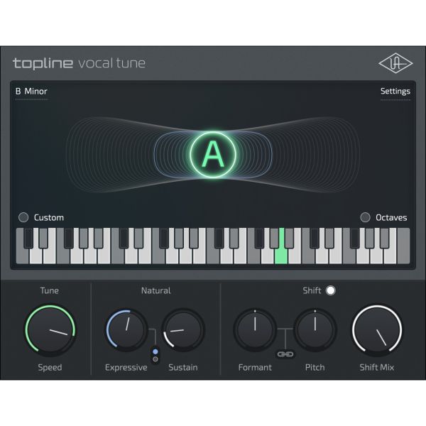 Universal Audio UAD Topline Vocal Tune - Tonhöhenkorrektur für Gesang - Download
